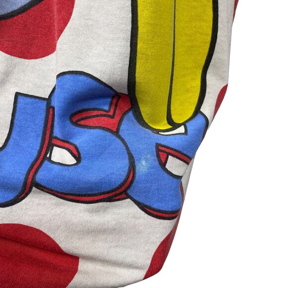 Vintage Disney Mickey Co Womens One Size Dot 90s Sleep Shirt Dress - Picture 2 of 8